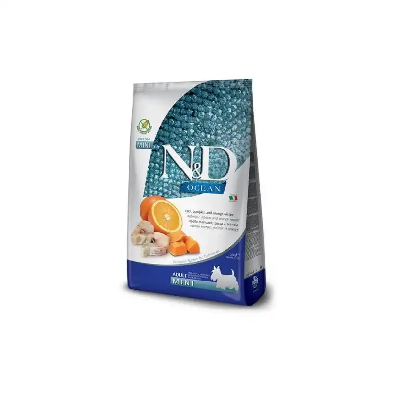 Farmina N&d grain free pumpkin adult mini pescado 0.8 Kg - Farmina - Comparador de precios