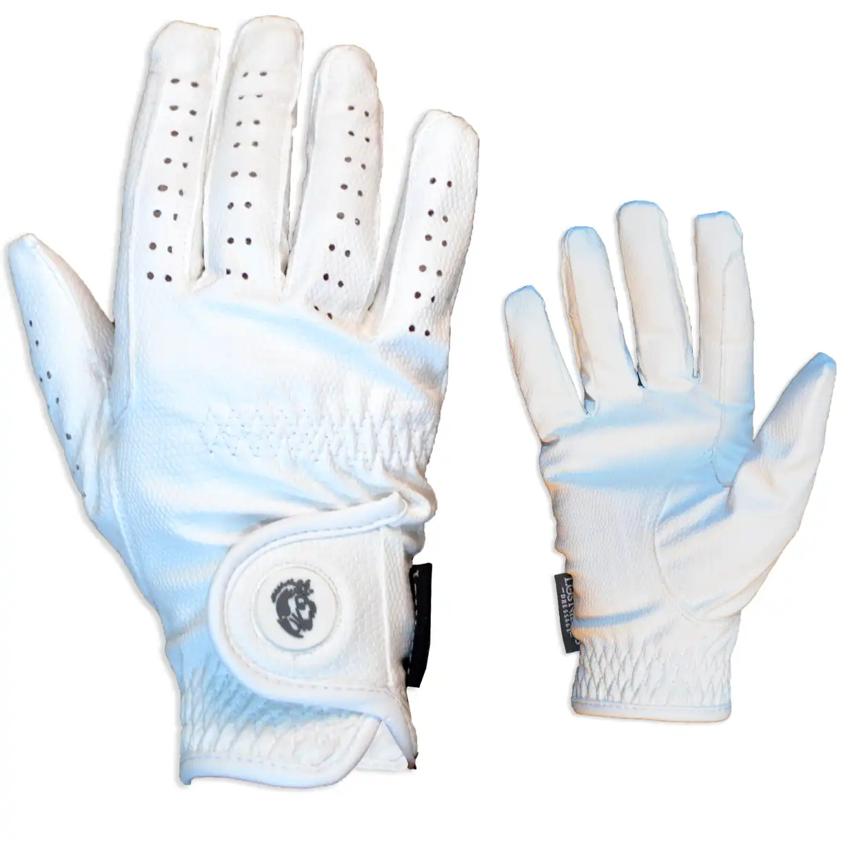Guantes de equitación Serino | Color Blanco  | Equipamiento para el caballo | Guarnicionería Los Nietos | Tradición artesana - GUARNICIONERIA LOS NIETOS - Comparador de precios