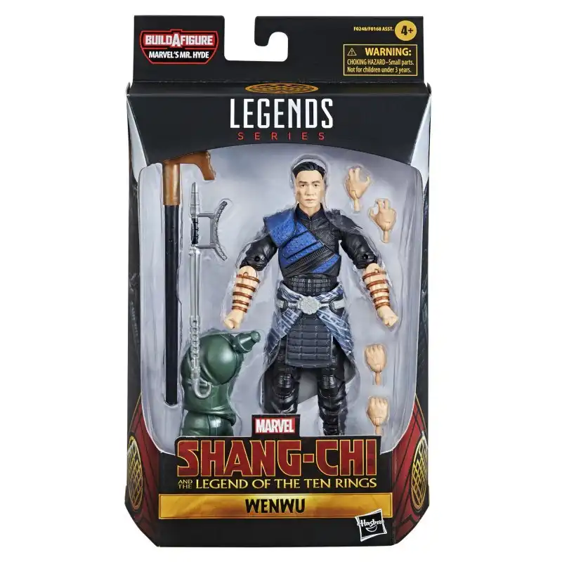 Hasbro Original Marvel Legends Series Shang-Chi y La Leyenda de los Diez Anillos Wenwu Figura