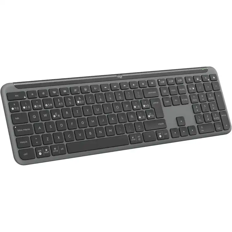 Logitech Signature Slim K950 Teclado Bluetooth con Alternancia Entre Dispositivos Escritura Discreta