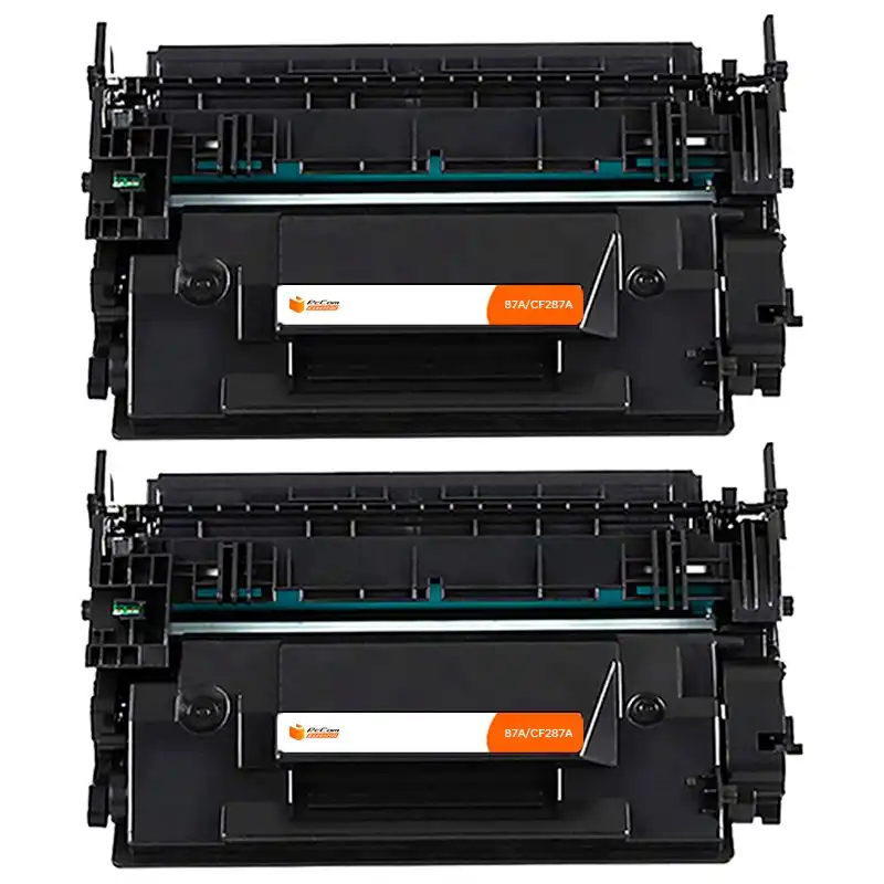 Pccom Essential Tóner Compatible HP CF287a Negro Pack 2