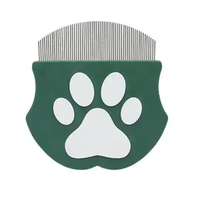 UAMLY Peine antipulgas para mascotas, peine de dientes finos - verde 2 - Uamly - Comparador de precios