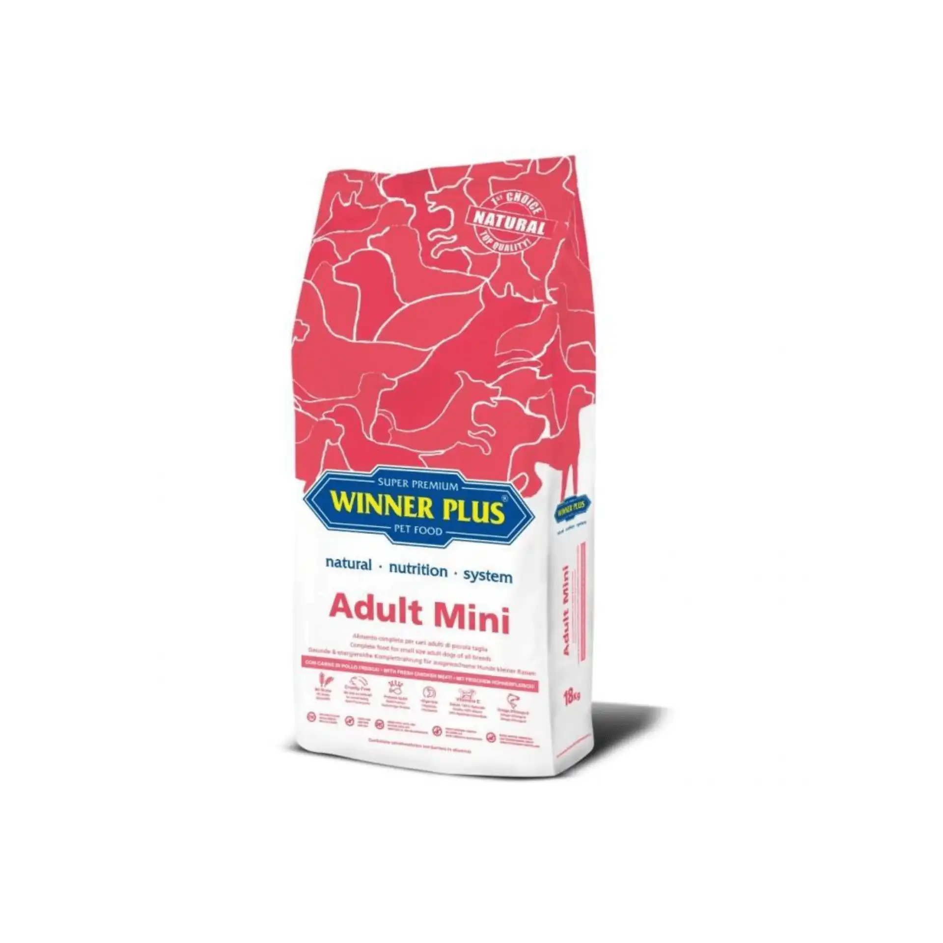 Winner Plus Pienso Monoproteico Para Perros Adultos Mini - 18 kg - Winner - Comparador de precios