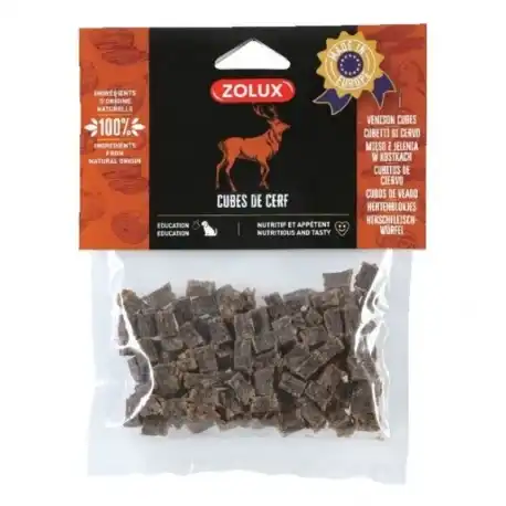 Zolux Snack para Perro en Dados con Ciervo, 100 gr - Zolux - Comparador de precios