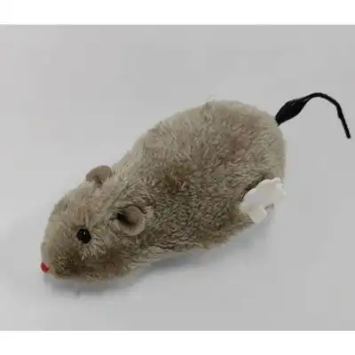 Zoomtopia Ratón de juguete mecánico de cuerda para gatos perros, color gris - Gris claro - Zoomtopia - Comparador de precios