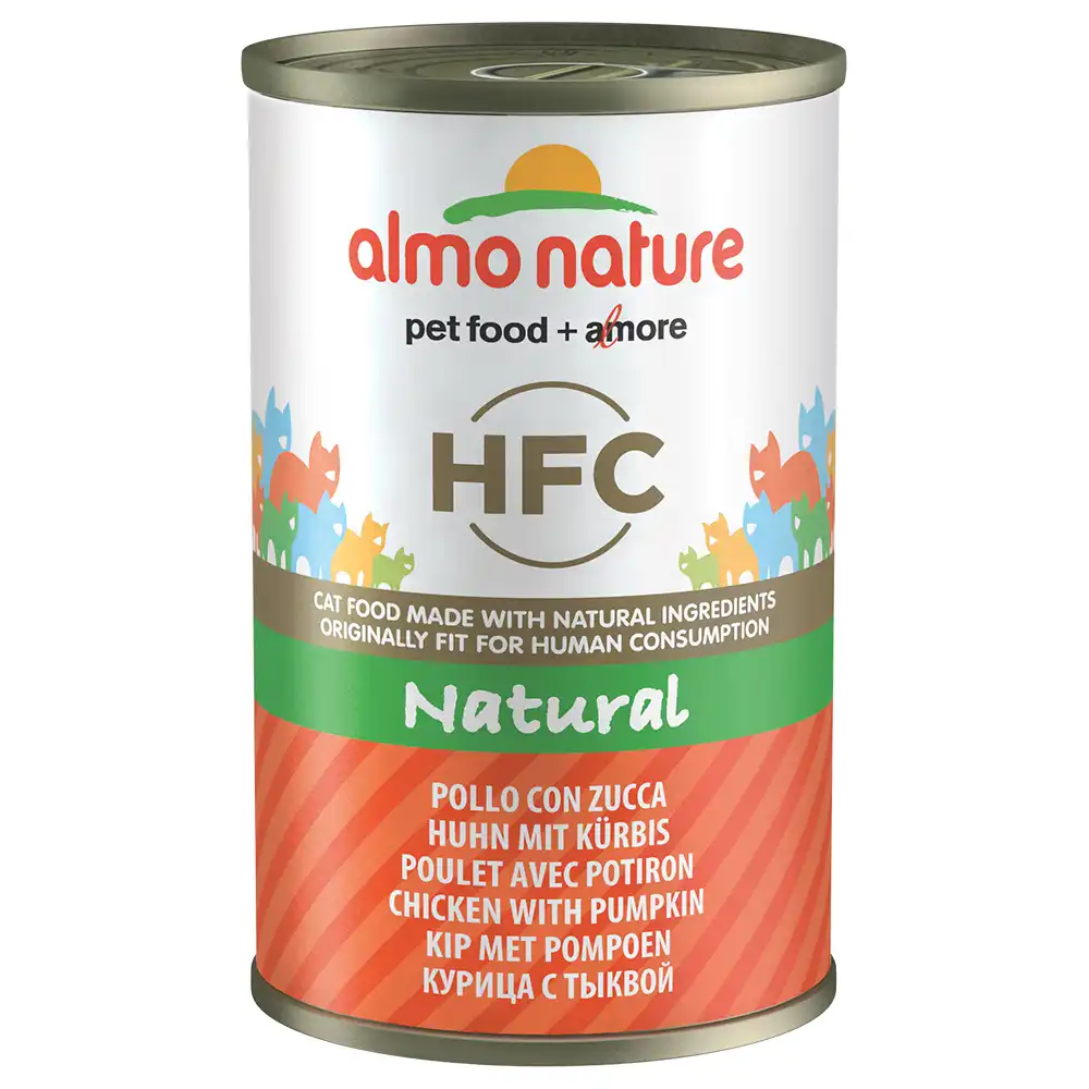 Almo Nature HFC 6 x 140 g - Pollo con calabaza - Almo Nature HFC - Comparador de precios