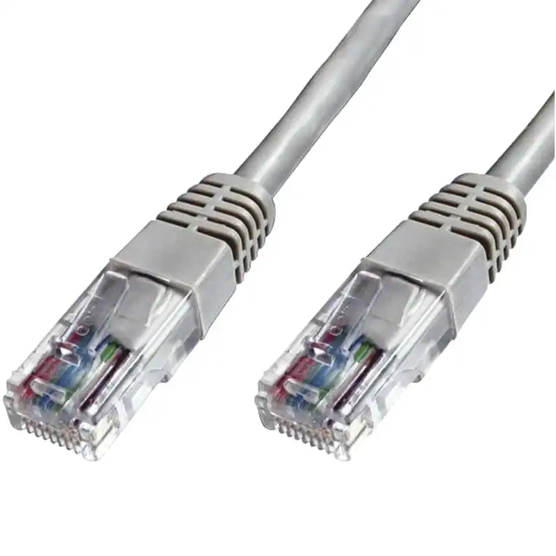 Cable de Red RJ45 UTP Cat.5e 10/100 Gris 5m