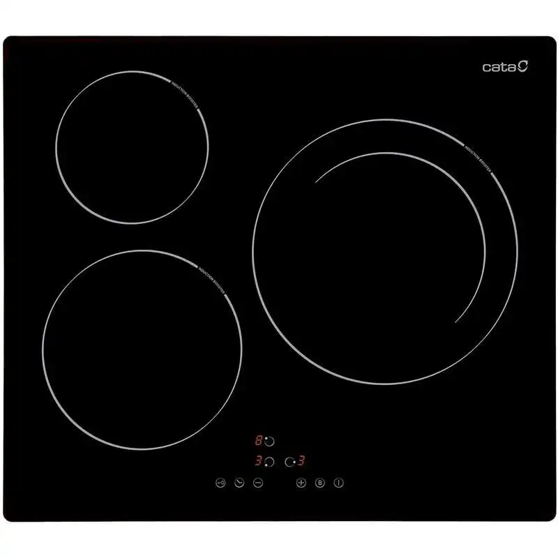 Cata IB 6303 BK Placa de Inducción 3 Zonas Negro