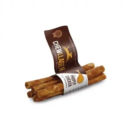 Chewllagen Mini Roll Pollo Snack para Perros Pequeños con Colágeno, 12 cm - Chewllagen - Comparador de precios