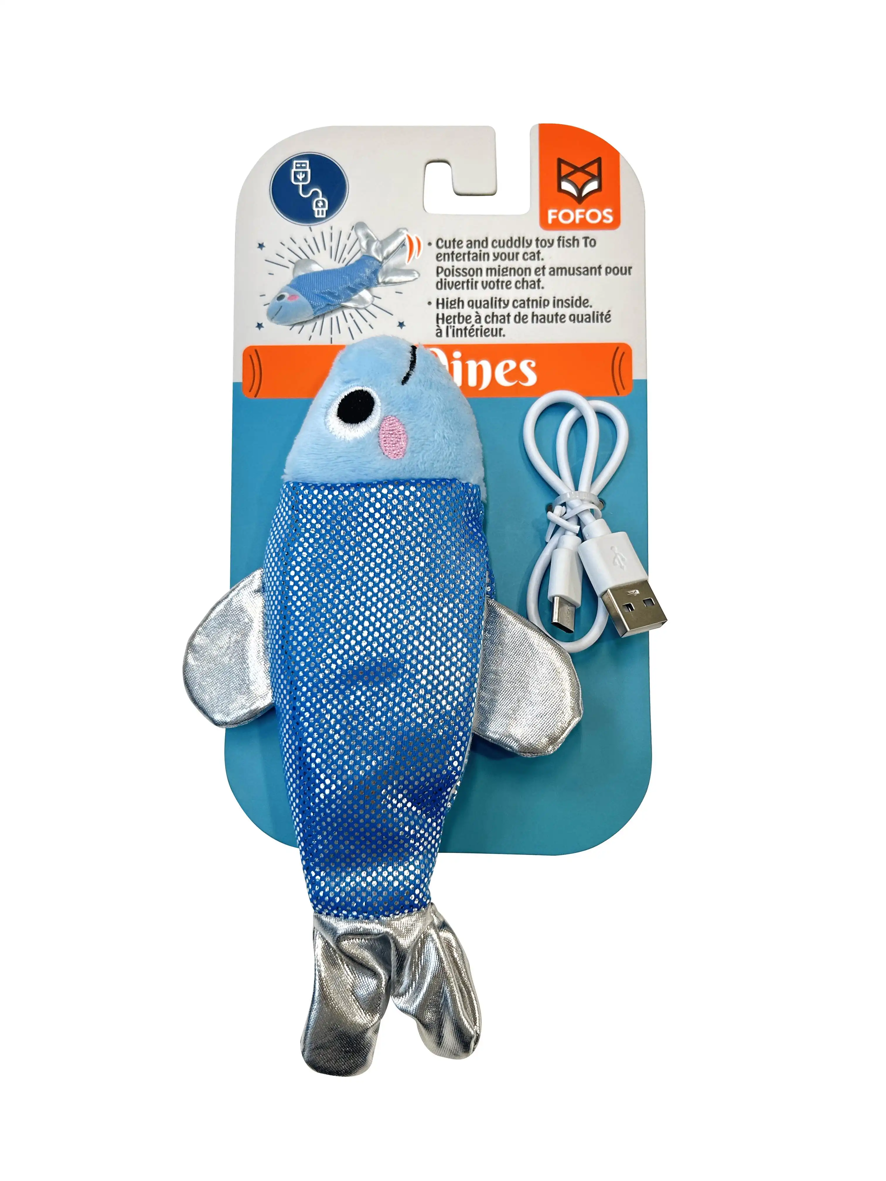 FOFOS Pez Interactivo  para gatos - 9 x 3 x 22 cm - Fofos - Comparador de precios