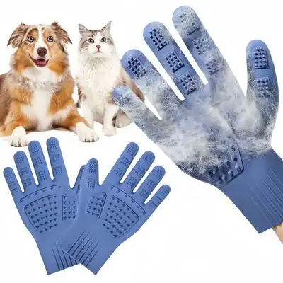 FurryFusion Guantes de aseo para mascotas PetPlanet - Artículo 1 - Furry Fusion - Comparador de precios