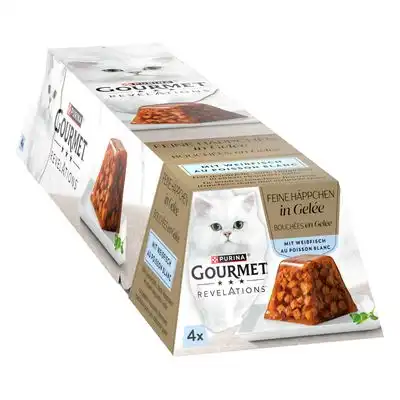 Gourmet Revelations Fine Cuts 4 x 57 g - Pescado blanco - Gourmet - Comparador de precios