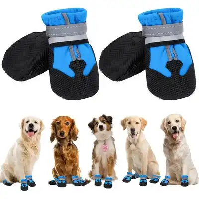 HausPets Juego de 4 botas reflectantes impermeables y ajustables perros - Artículo 1 - HausPets - Comparador de precios
