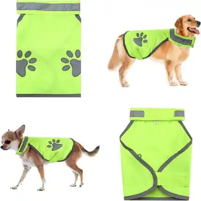 IntiMeg Chaleco reflectante de seguridad para perros - L - IntiMeg - Comparador de precios