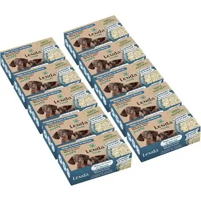 Lenda Foodie Puppy Migas de Lomo de Merluza - 10 x 120 g - Lenda - Comparador de precios