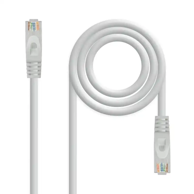 Nanocable Cable de Red RJ45 LSZH Cat.6A UTP AWG24 15m Gris