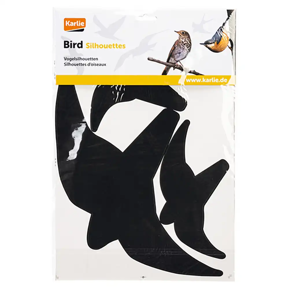 Pegatinas para ventana Karlie pájaros - Set de 3 unidades