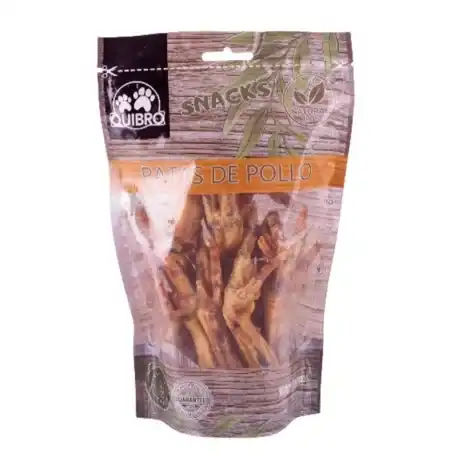 Quibro Patas de Pollo Snack Natural para Perros, 1 x 160 gr - QuibroPets - Comparador de precios