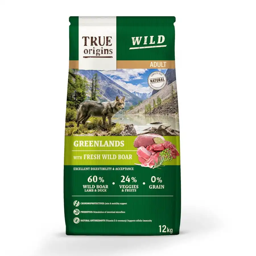 True Origins Wild Greenlands pienso para perros