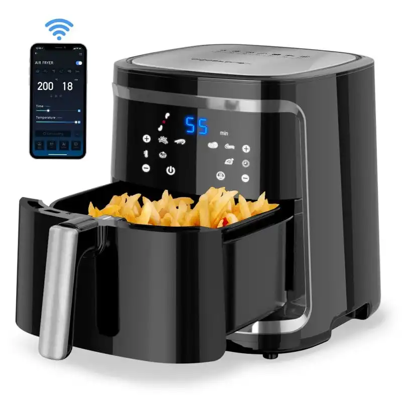 Aigostar Smart Cube Freidora sin Aceite 7L 1900W