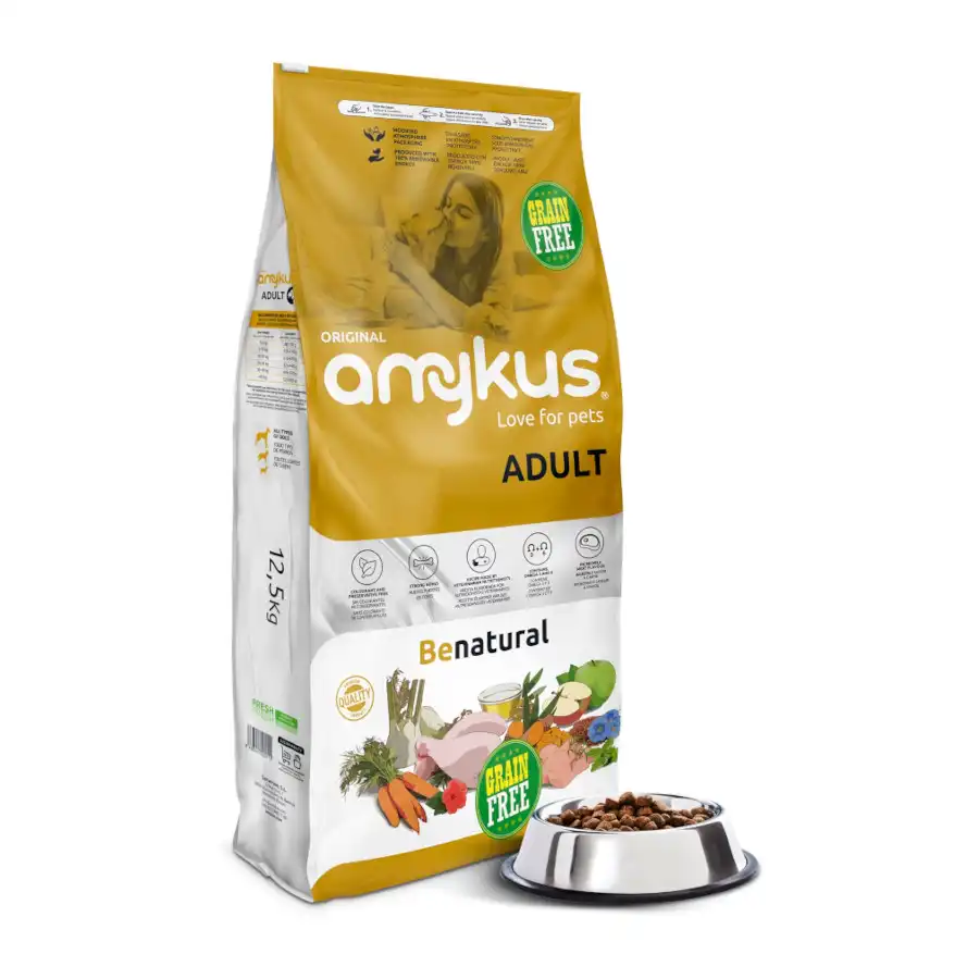 Amykus Gourmet Hypoallergenic G. Free Chicken & Duck pienso de pollo y pato sin cereales para perro