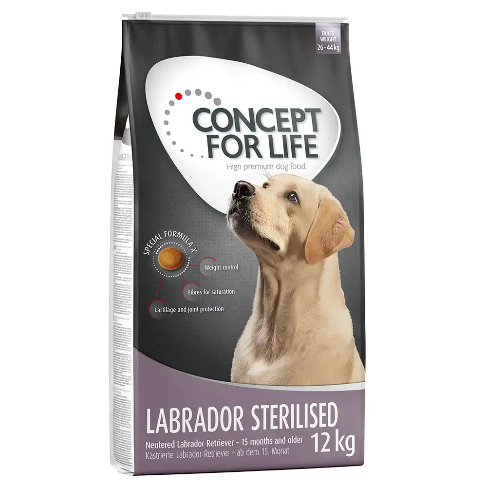 Concept for Life Labrador Sterilised  - 12 kg - Concept for Life - Comparador de precios