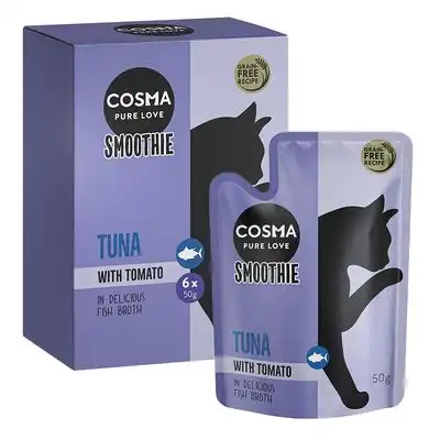 Cosma Smoothies 6 x 50 g - Atún con tomate - Cosma - Comparador de precios