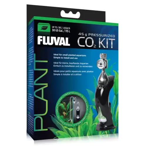 Fluval Co2 Kit Presurizado 45G Para 115L 404 gr - Fluval - Comparador de precios