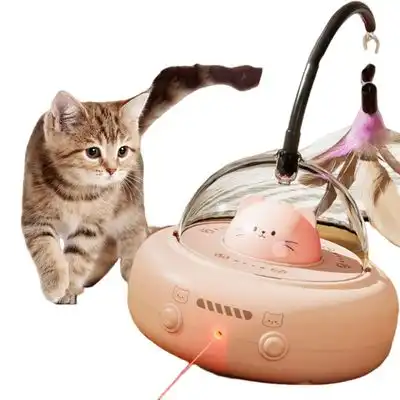 FurryFusion Coche de juguete automático con forma de gato - Rojo - Furry Fusion - Comparador de precios