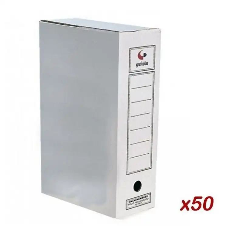 Grafoplás Archivador Definitivo Folio 50 Unidades