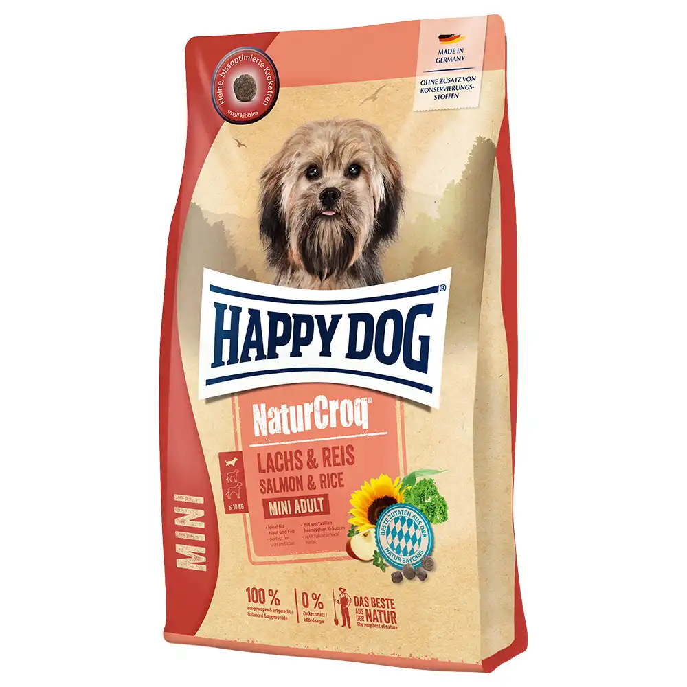 Happy Dog NaturCroq Mini Adult Salmón y Arroz - 800 g