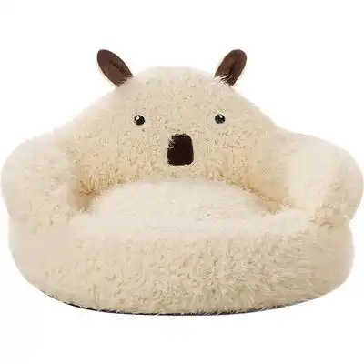 IntiMeg Cesta para gatos con forma de alpaca de 60 cm - Tamaño: 60 cm × 60 cm × 23 cm - IntiMeg - Comparador de precios