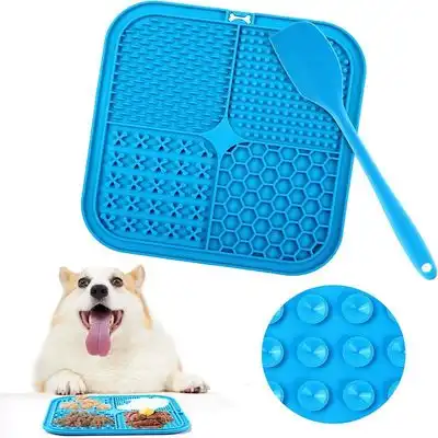 MCBOSON Alfombrilla para lamer para perros de 20x20 cm. - 1 pieza - Mcboson - Comparador de precios