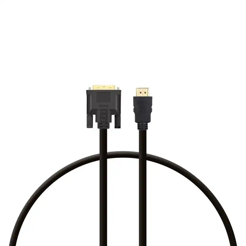 PcCom Essential Cable Adaptador HDMI 2.0 a DVI 1.8m Negro