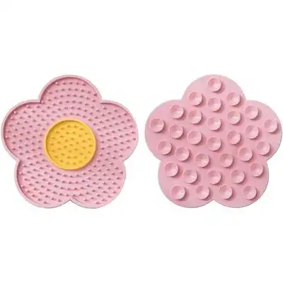 Qinhul Alfombrilla para lamer para gatos y perros - rosa - Qinhul - Comparador de precios