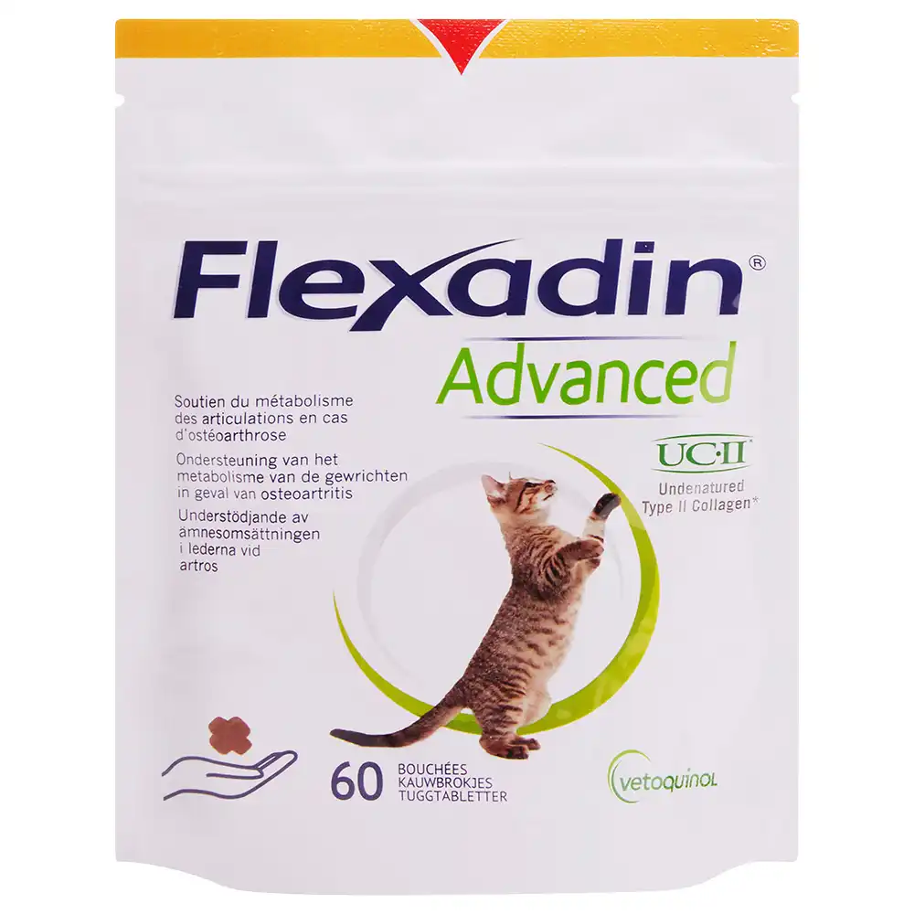 Vetoquinol Flexadin Advance para gatos - 60 uds.