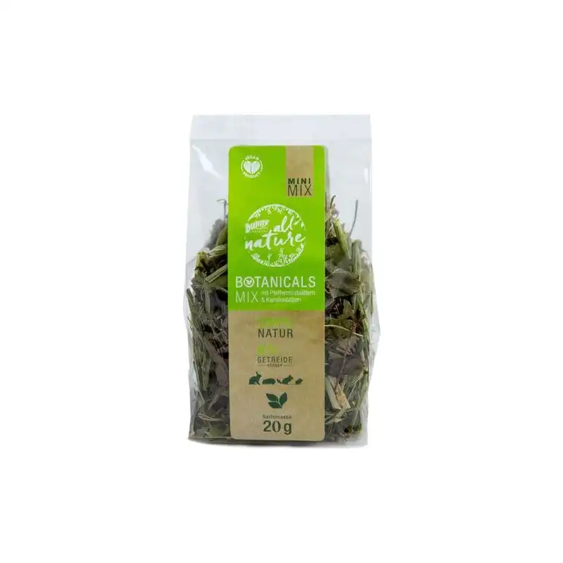 Bunny Botanicals Mini Mix Menta Manzanilla 5x25 g, Unidades 1 Unidad.