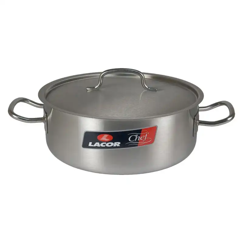 Cacerola De Acero Inoxidable - 40 Cm - 20 L