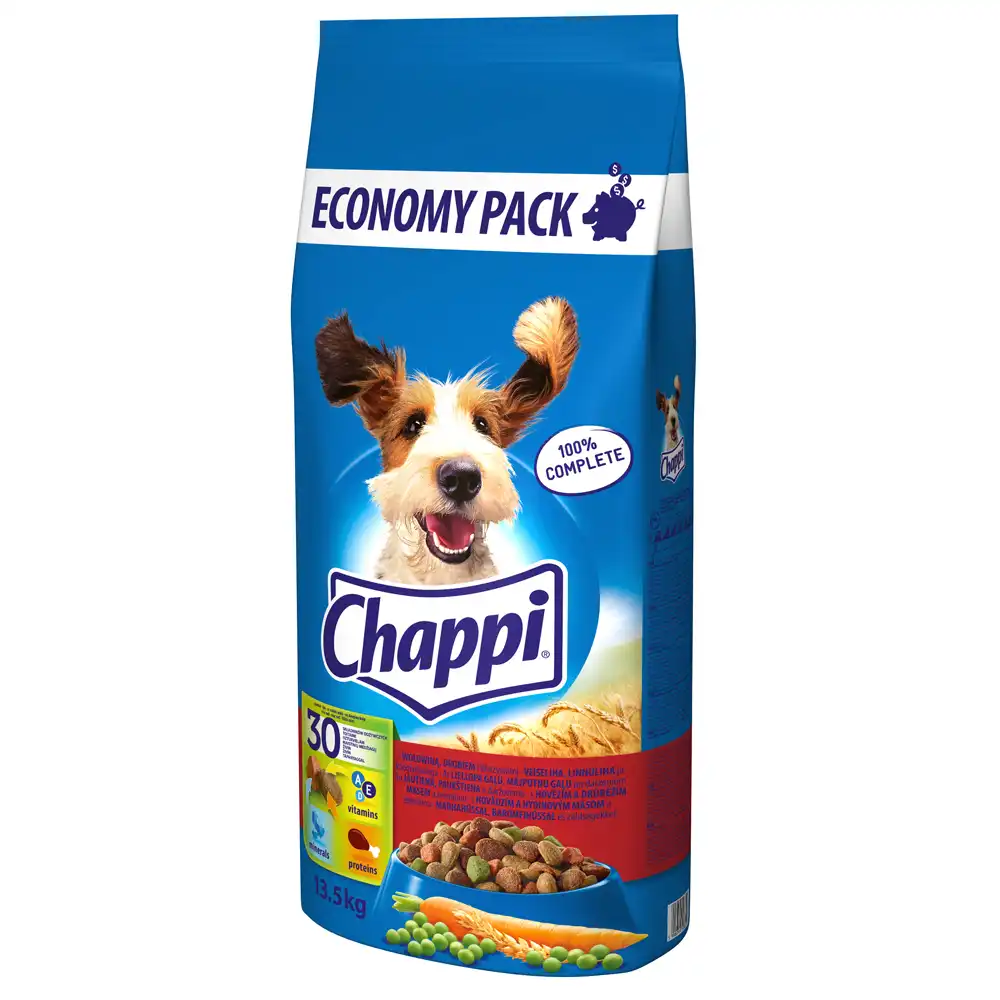 Chappi Vacuno y aves de corral - 13,5 kg