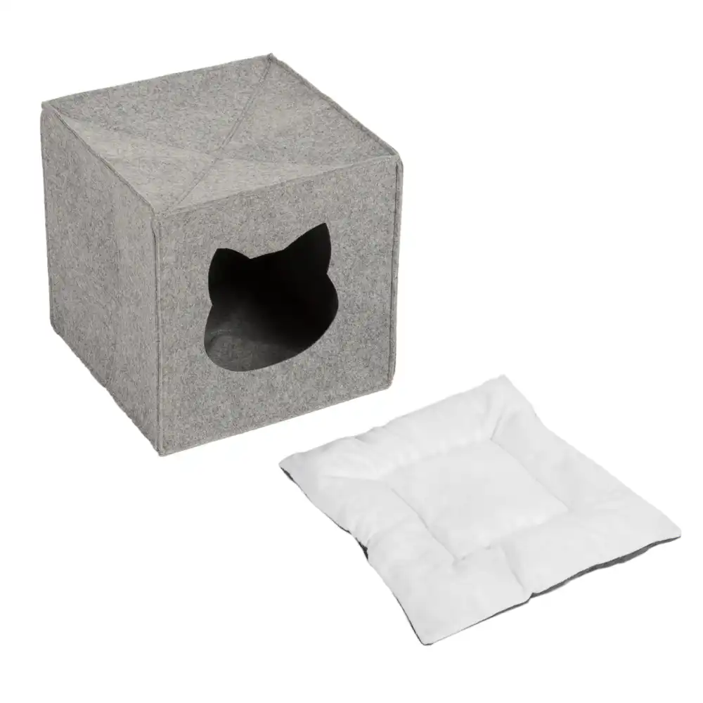 Cueva de fieltro para estantería - 33 x 33 x 33 cm (L x An x Al) - bitiba - Comparador de precios