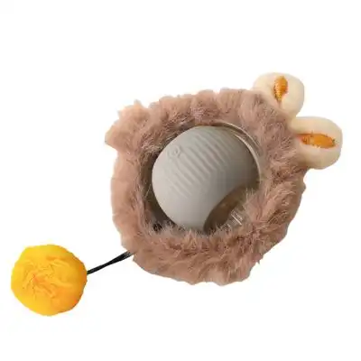 FurryFusion pelota interactiva eléctrica con forma de gato - gris - Furry Fusion - Comparador de precios