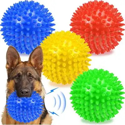 HausPets Pelotas grandes con sonido de 12 cm – Para masticadores agresivos - 4 bolas, 12 cm - HausPets - Comparador de precios