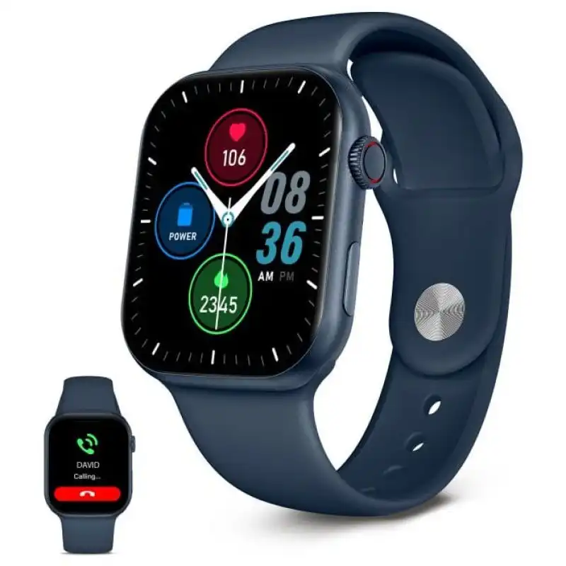 Ksix Urban 5 Smartwatch Pantalla Amoled 1.96" Azul