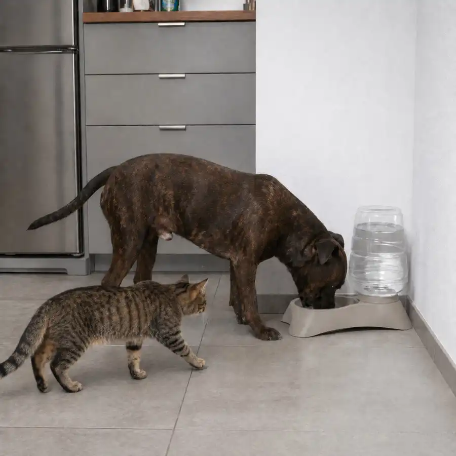 Leeby Tolva Dispensador de Agua para perros y gatos - 11 L - Leeby - Comparador de precios