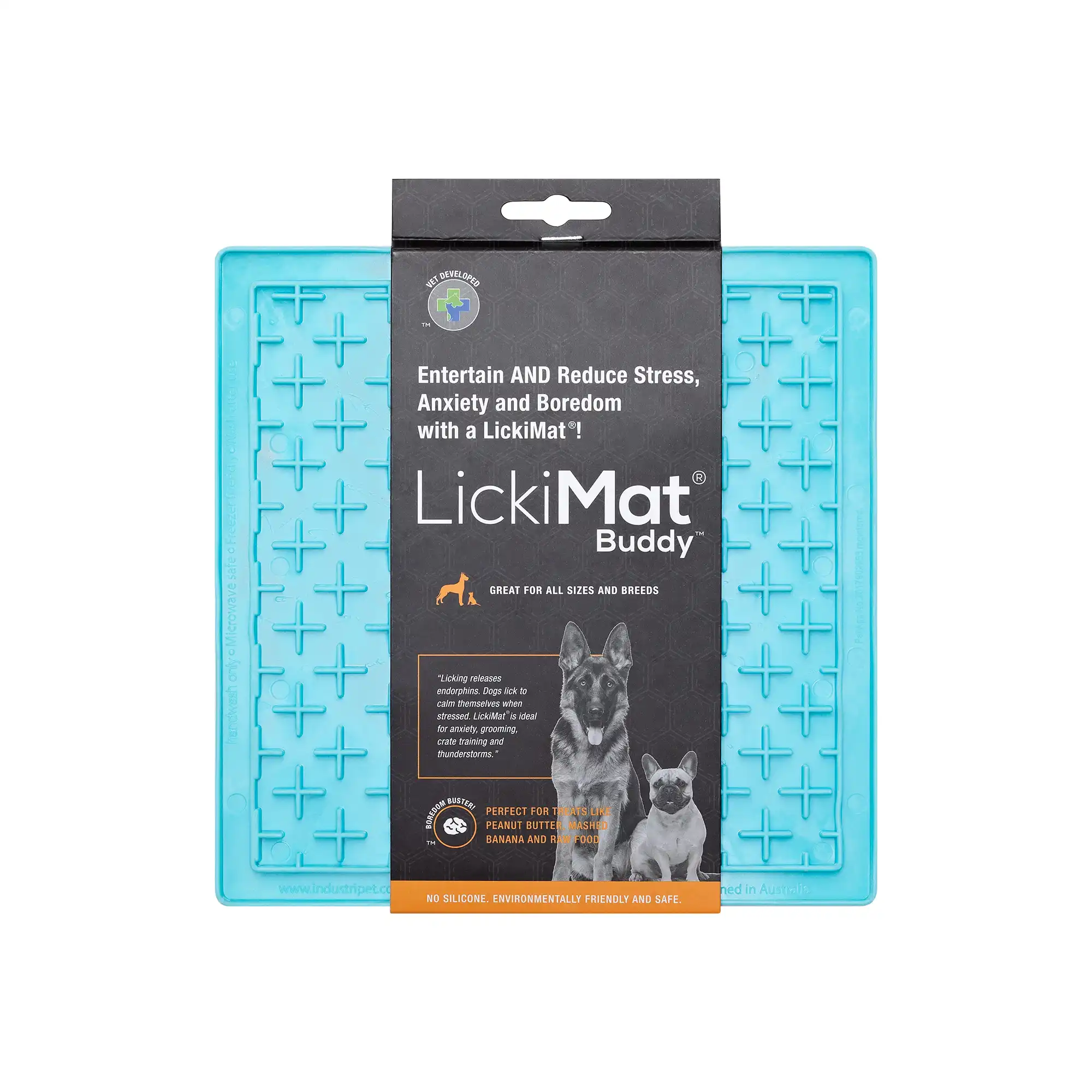 LickiMat Comedero Buddy Azul para perros - 20 ml - LickiMat - Comparador de precios