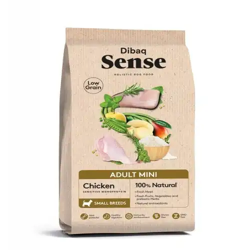 Pienso Dibaq Sense Low Grain para perros minis adulto sabor Pollo - Dibaq - Comparador de precios