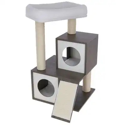 Rascador Kerbl Pet Flair, blanco/gris - 86 x 48 x 44 cm (Al x L x An) - Kerbl Pet - Comparador de precios