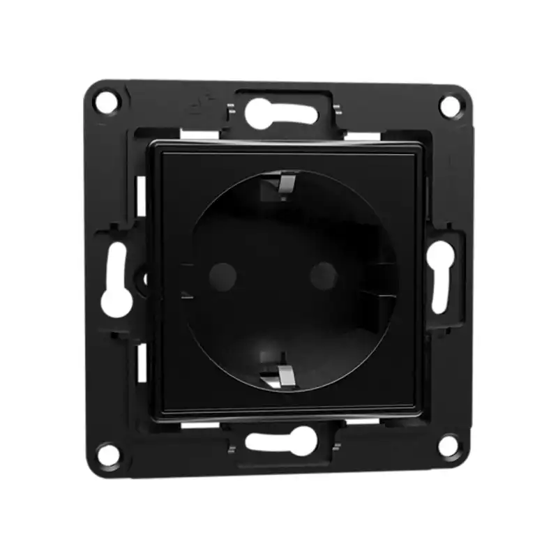 Shelly Toma De Corriente Eu Negro