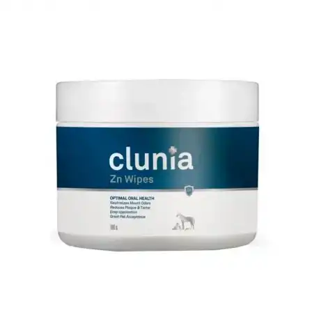 VetNova Clunia Zn Wipes Toallitas Higiene Dental para Perros y Gatos, 10 Unidades. - VetNova - Comparador de precios