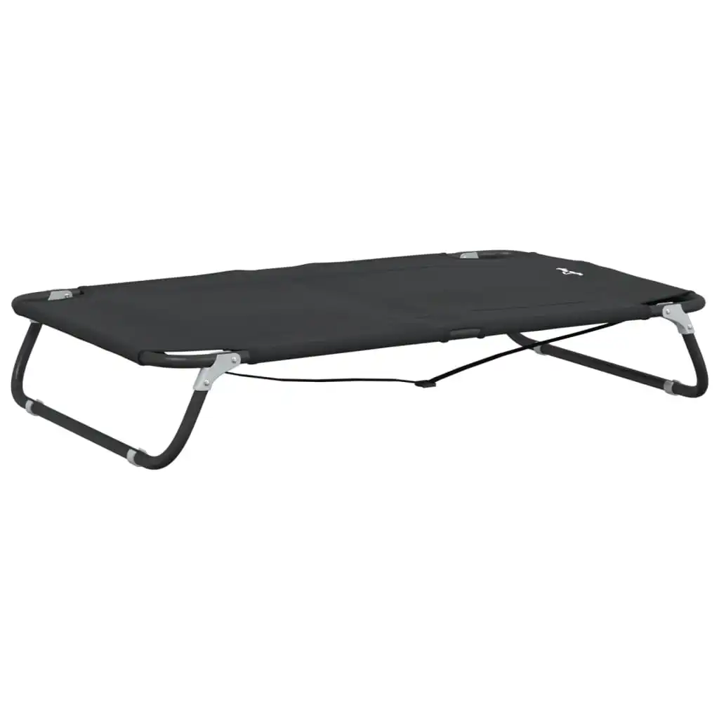 vidaXL Cama para perros plegable tela oxford y acero gris antracita - VIDAXL - Comparador de precios